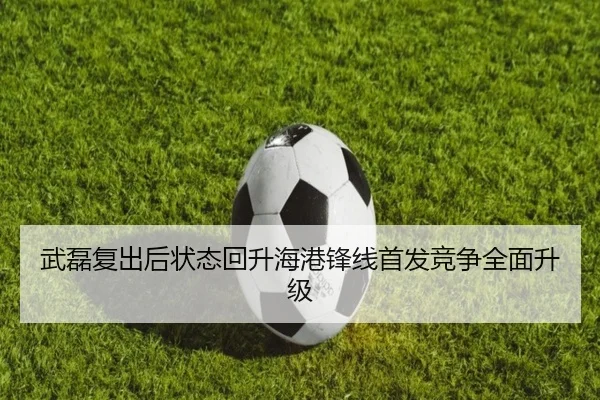 武磊复出后状态回升海港锋线首发竞争全面升级